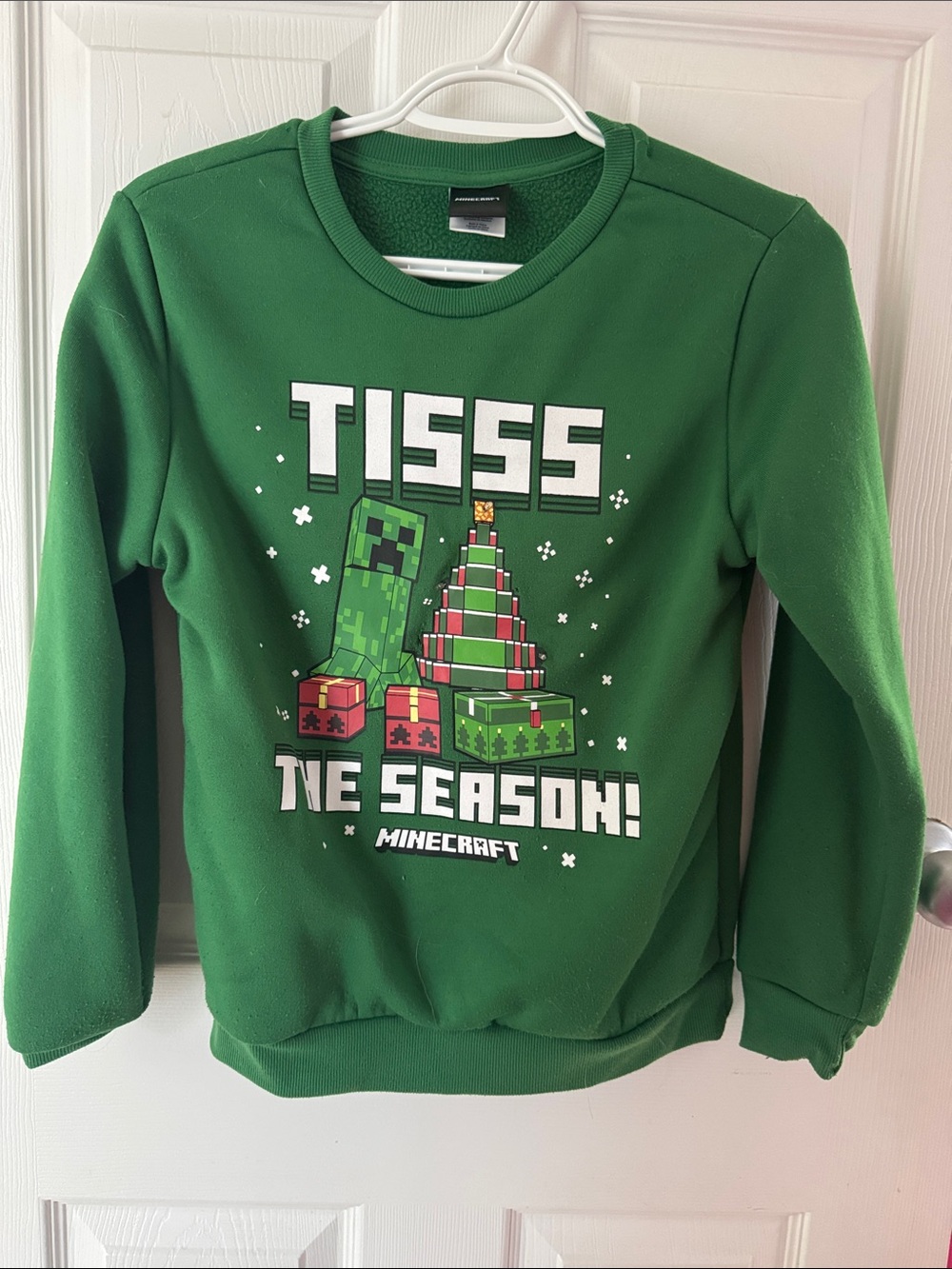 MAD Engine MineCraft Green Crewneck Sweatshirt